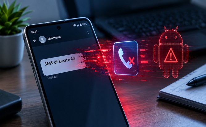 SMS of Death؛ پیامک نامرئی که می‌تواند گوشی اندرویدی شما را از کار بیندازد!